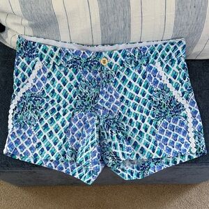 Lilly Pulitzer Callahan Shorts size 10